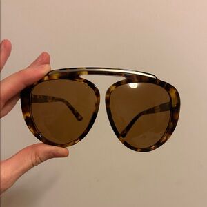 Michael Kors Brown Tortoise Sunglasses